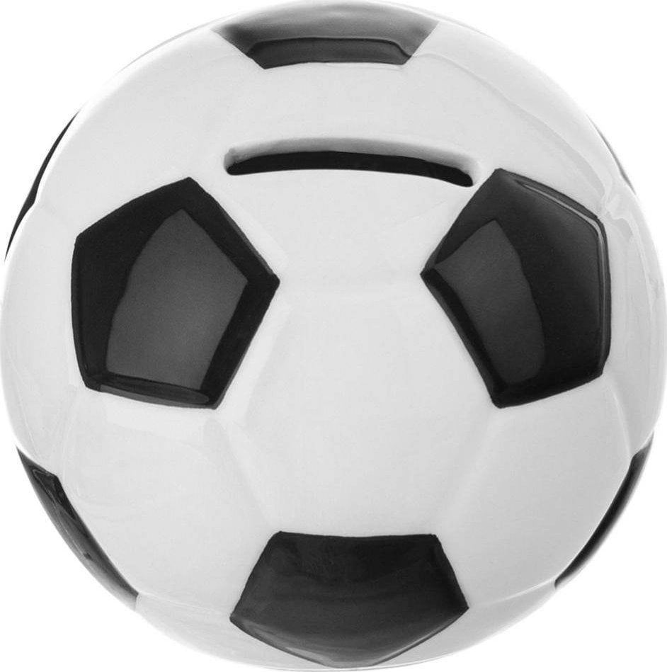 Orion Openable ceramic football piggy bank