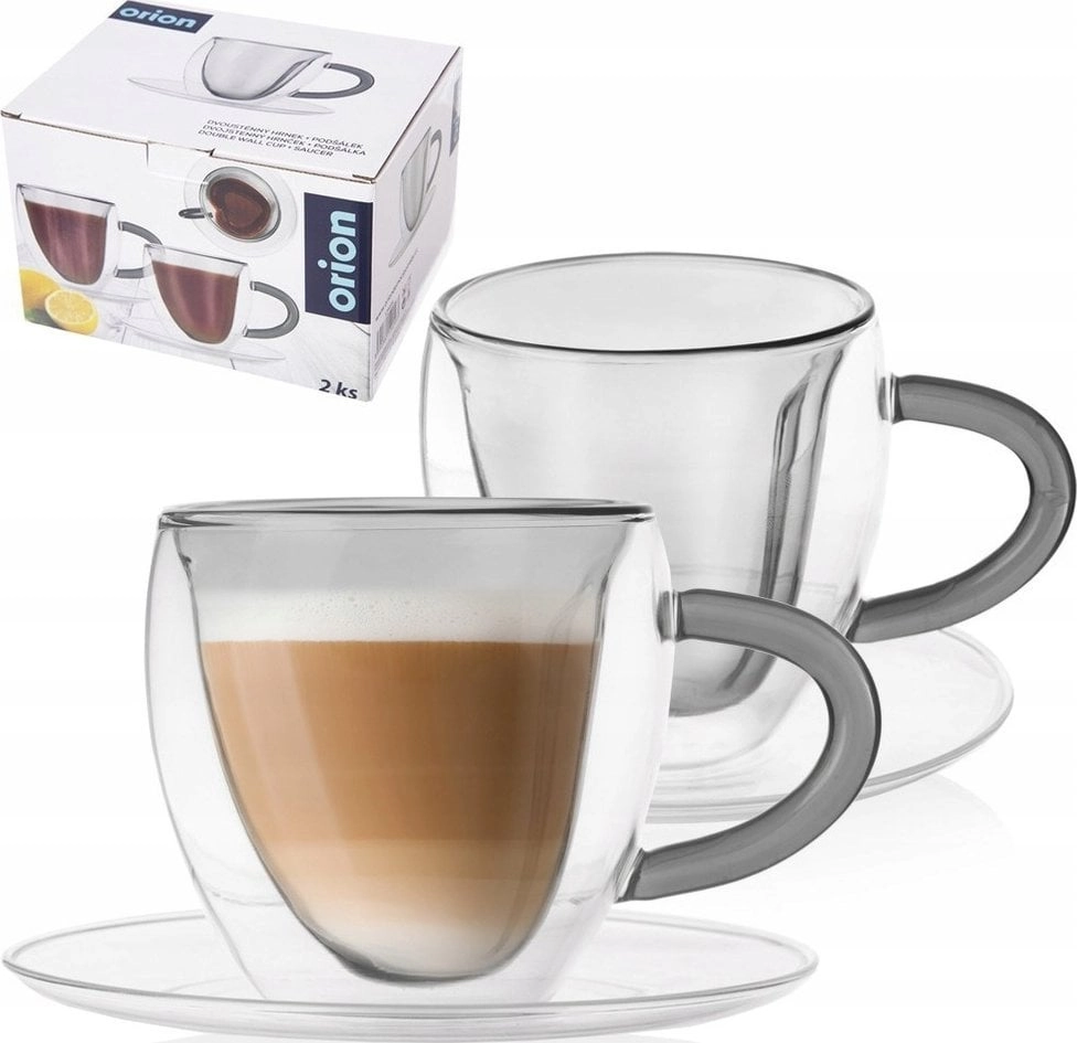 Orion Thermal cups with saucer with