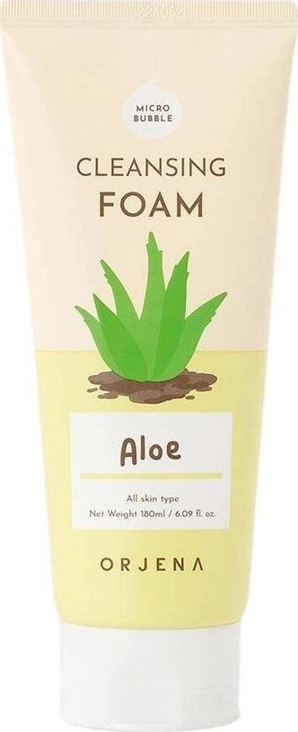 ORJENA_Cleansing Foam Aloes Smile Day cleansing