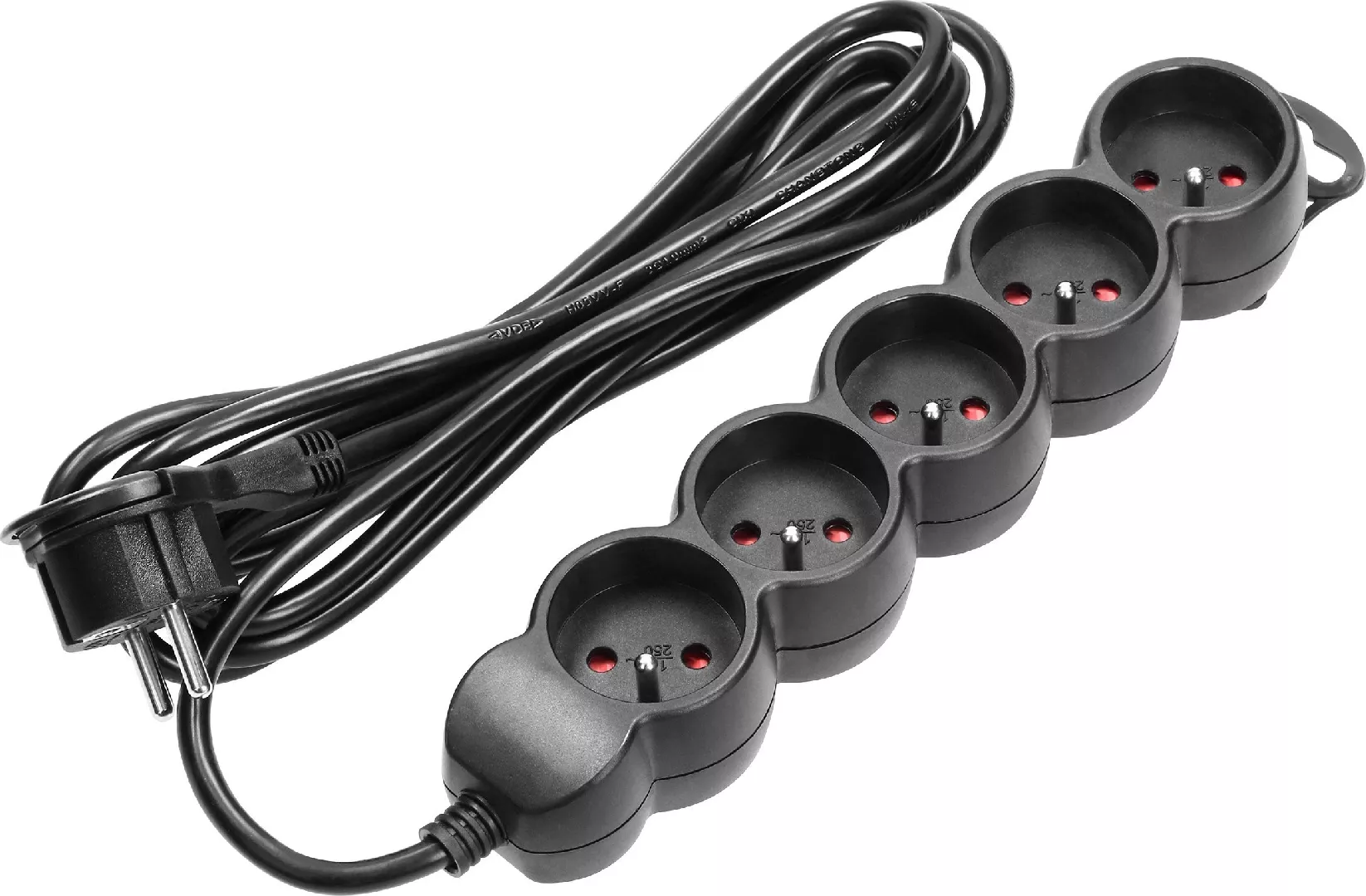 Orno Przedłużacz 5-krotny 2P+Z  3m H05VV-F