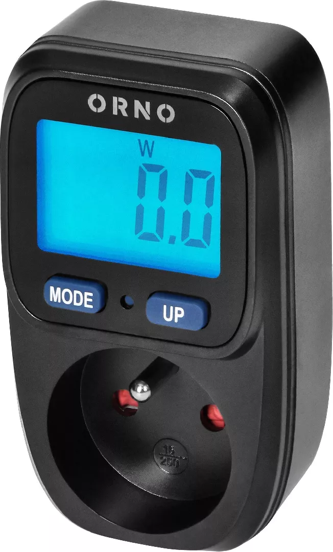 Orno Wattmeter energy calculator with illuminated