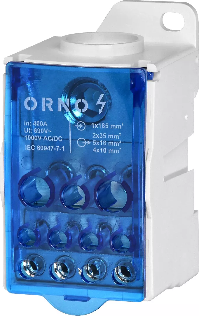 Orno Distribution block 400A  input terminal