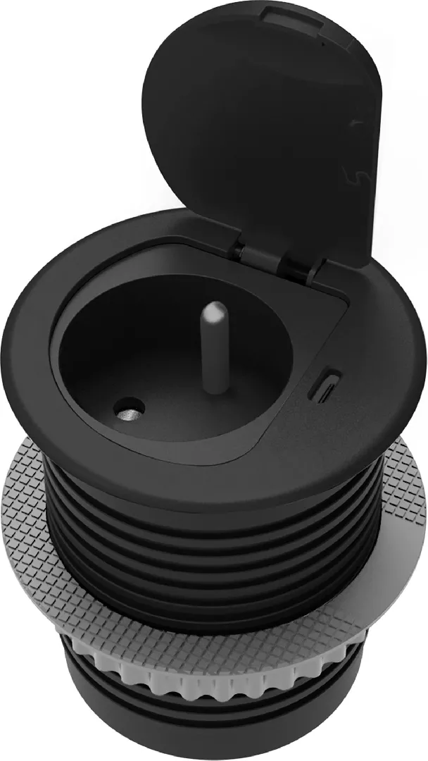 Orno Furniture socket ?6cm recessed into