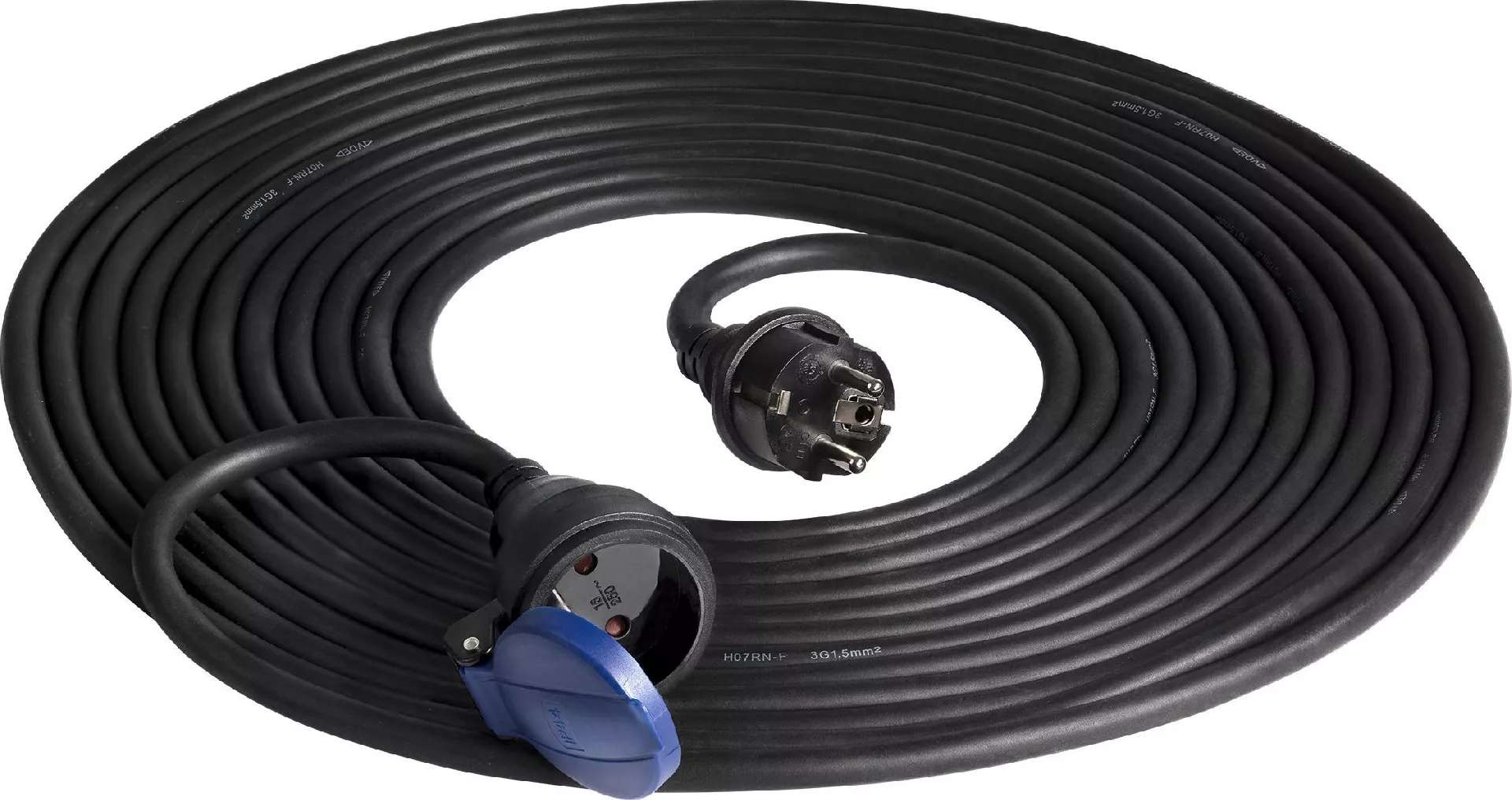Orno Splash-proof workshop extension cable IP44