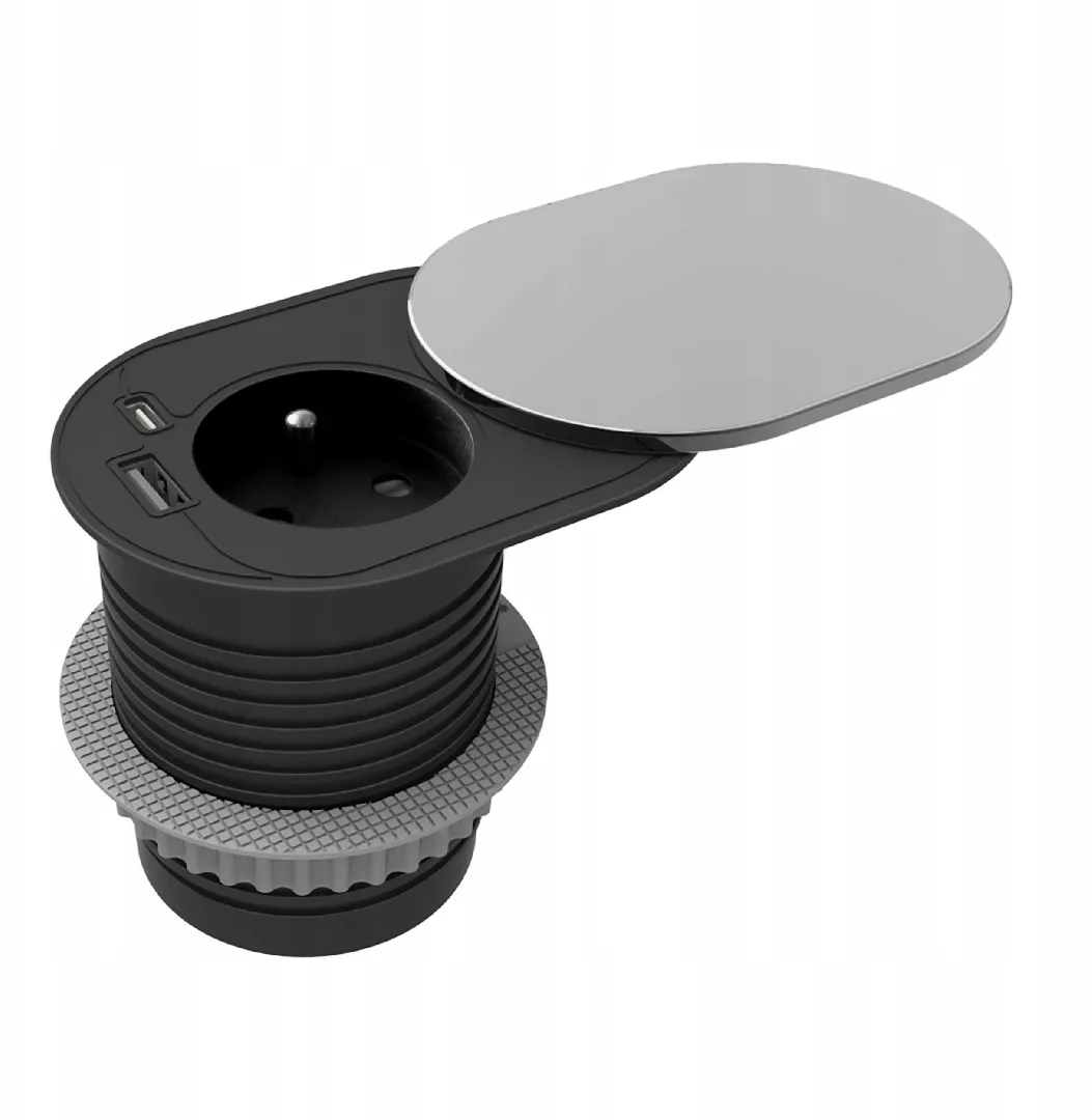 Furniture socket ?6cm  recessed into the