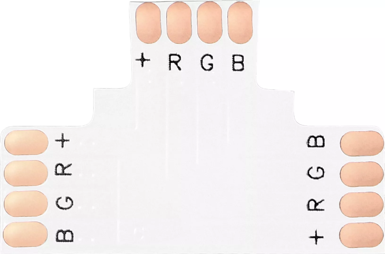 Orno RGB LED connector 10mm  T-piece