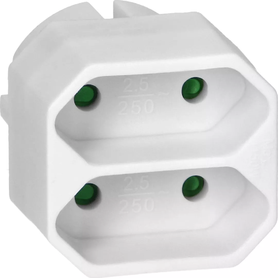 Orno Orno splitter OR-AE-13277/W 2x2P euro