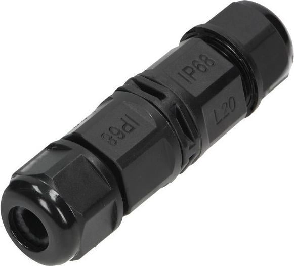 STRAIGHT CABLE CONNECTOR IP68  MAX. 3X4MM2