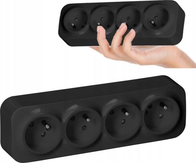 Orno Power Socket 2P+Z IP20 16A