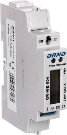 Orno Wskaźnik zużycia energii elektrycznej 1-fazowy