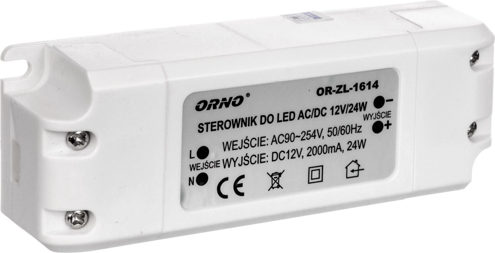 Orno Zasilacz LED 12V DC 24W