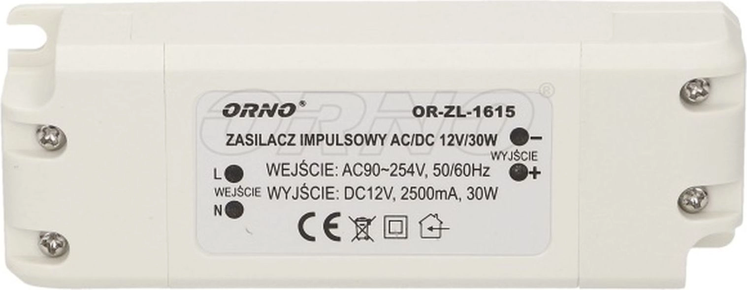 Orno Zasilacz LED 12V DC 30W