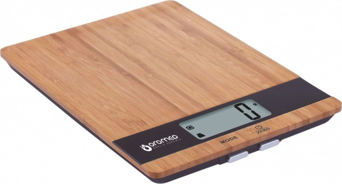 Oromed kitchen scale made of natural