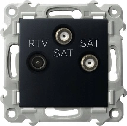 Ospel RTV-SAT socket Ospel Szafir GPA-Z2S/m/33