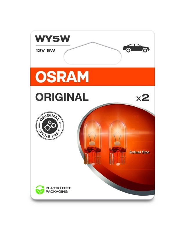 CAR LIGHT 2827-02B 5W 12V W2