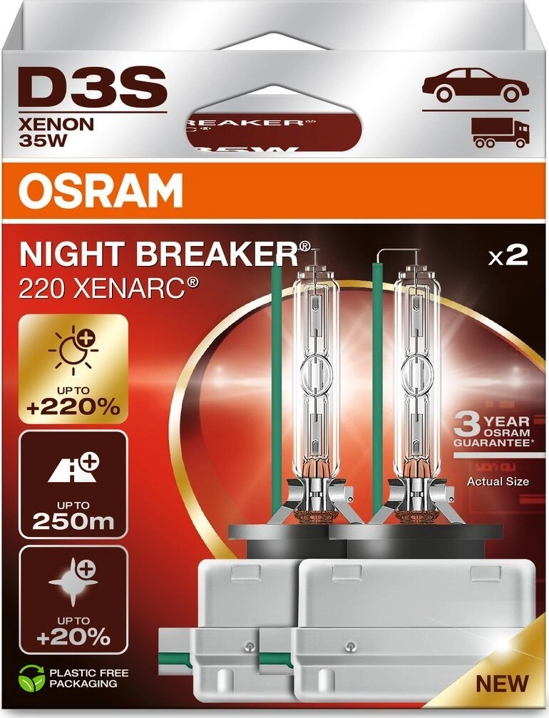 OSRAM XENARC NIGHT BREAKER 220 D3S