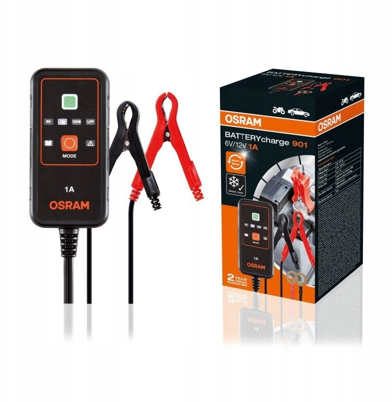 BATTERYcharge 901 charger charging voltage: 6/12