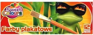Otocki Farby plakatowe 12 kolorĂłw/20 ml