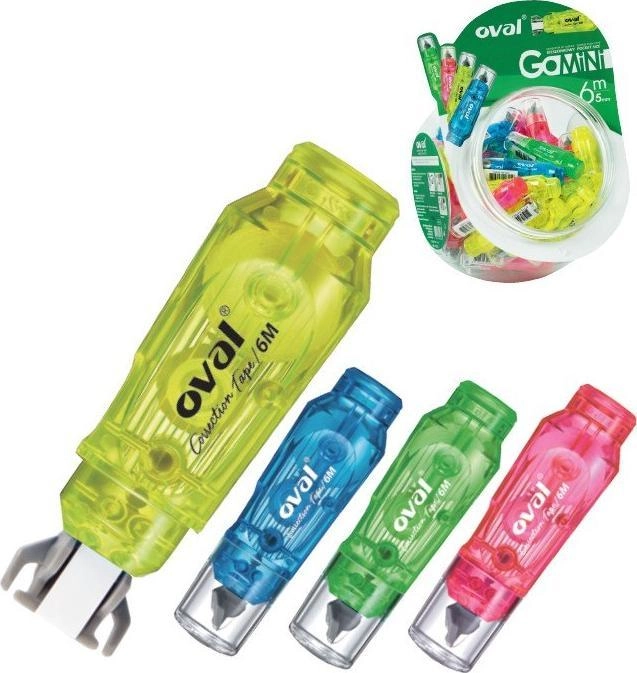 Oval Korektor w taśmie OVAL QFN-506/JB7