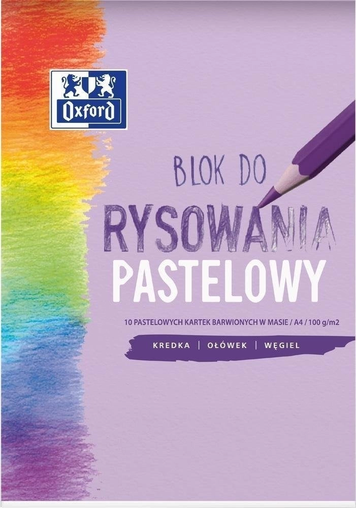 Oxford Drawing pad A4/10K pastel (20