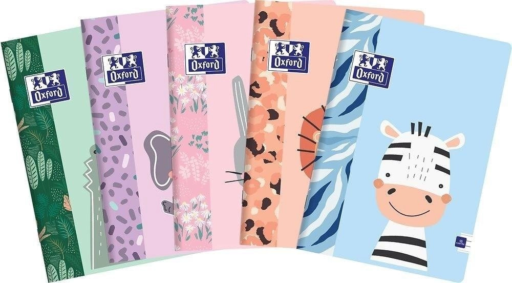 A5/16K notebook  double line  color Kids