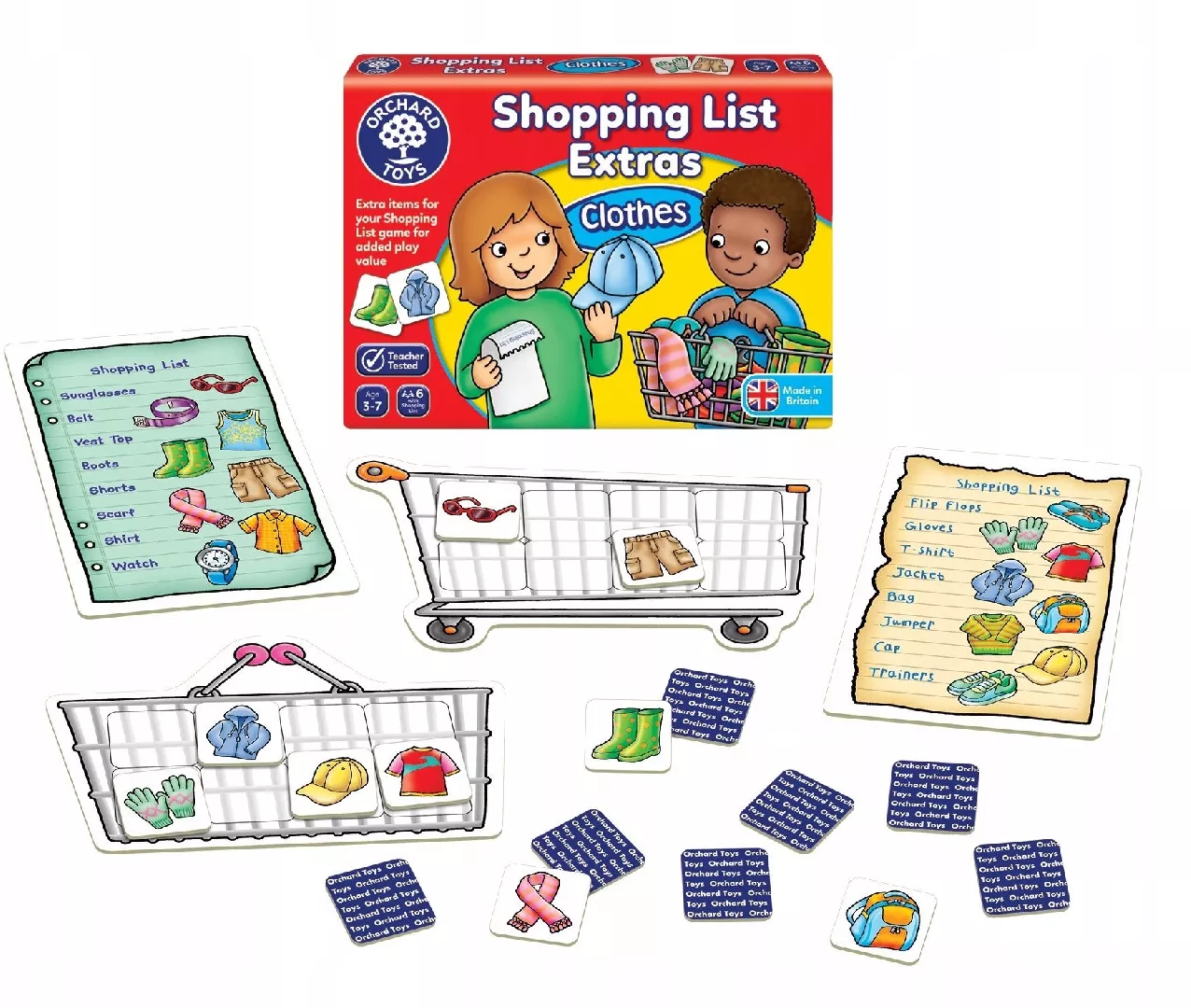 ORCHARD Shopping List Extras Pack Clothes