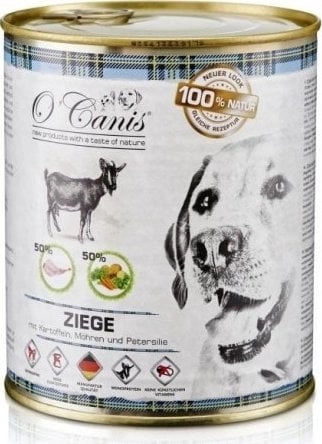 O````CANIS canned dog food- wet food-goat