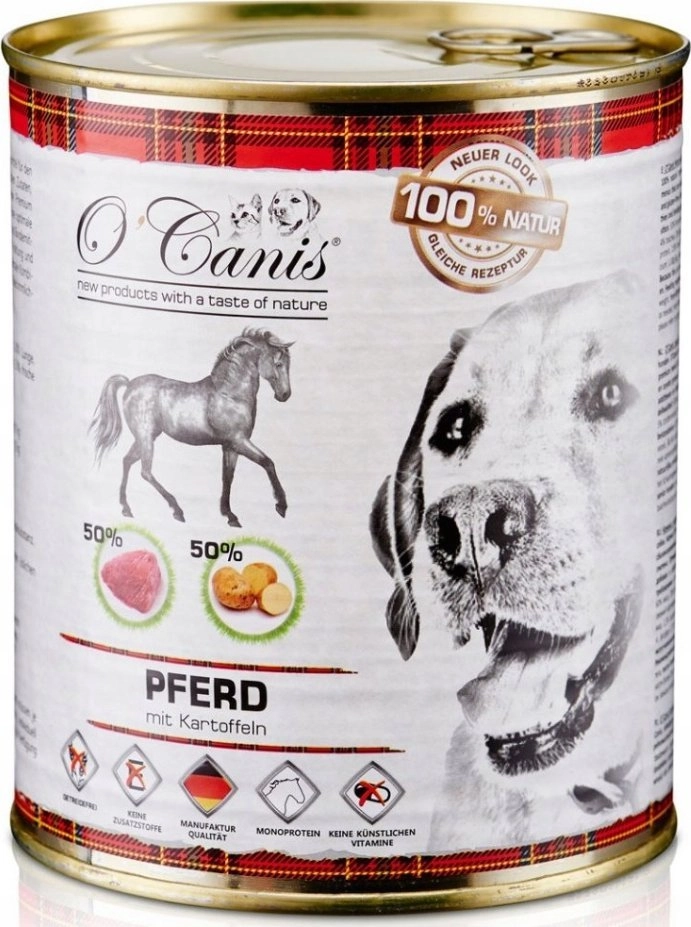 O````CANIS Horse meat with potatoes -