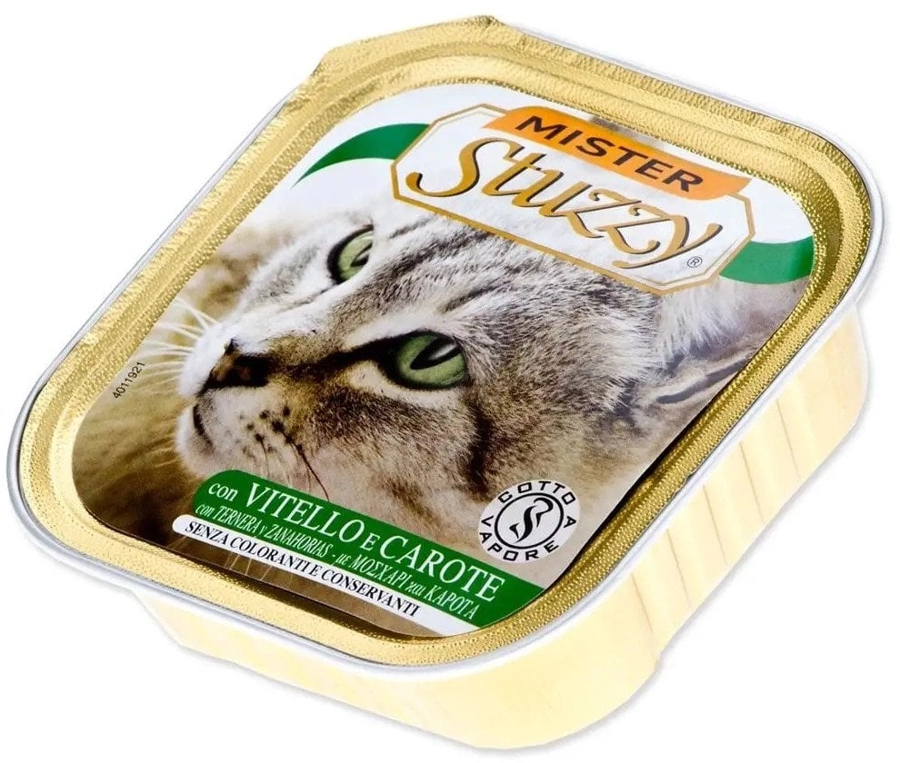 Pate  wet food  for cats  veal