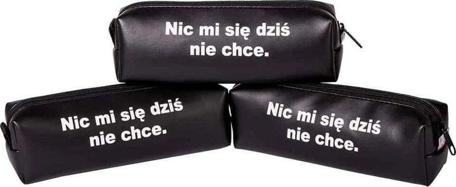 Single-compartment pencil case I don`t feel