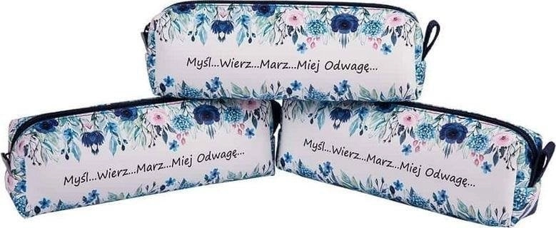 Single-compartment pencil case Think  Believe  Dream