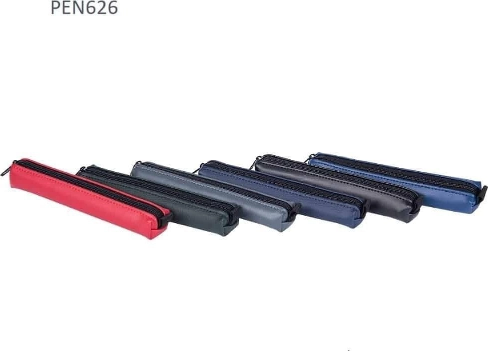 Single-compartment pencil case  MIX of colors