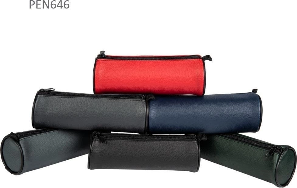 Single-compartment round pencil case MIX 5901691944794