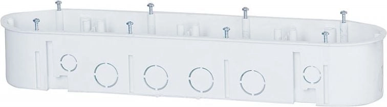 PAKPLAST Puszka podtynkowa PK4X60WT z wkrętem
