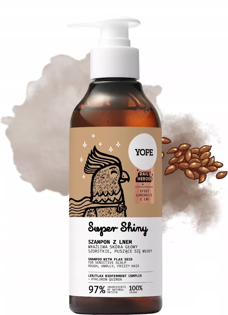 YOPE_Daily Heroes Super Shiny hair shampoo