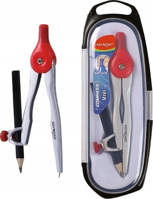KEYROAD Vivi compass  metal  with pencil
