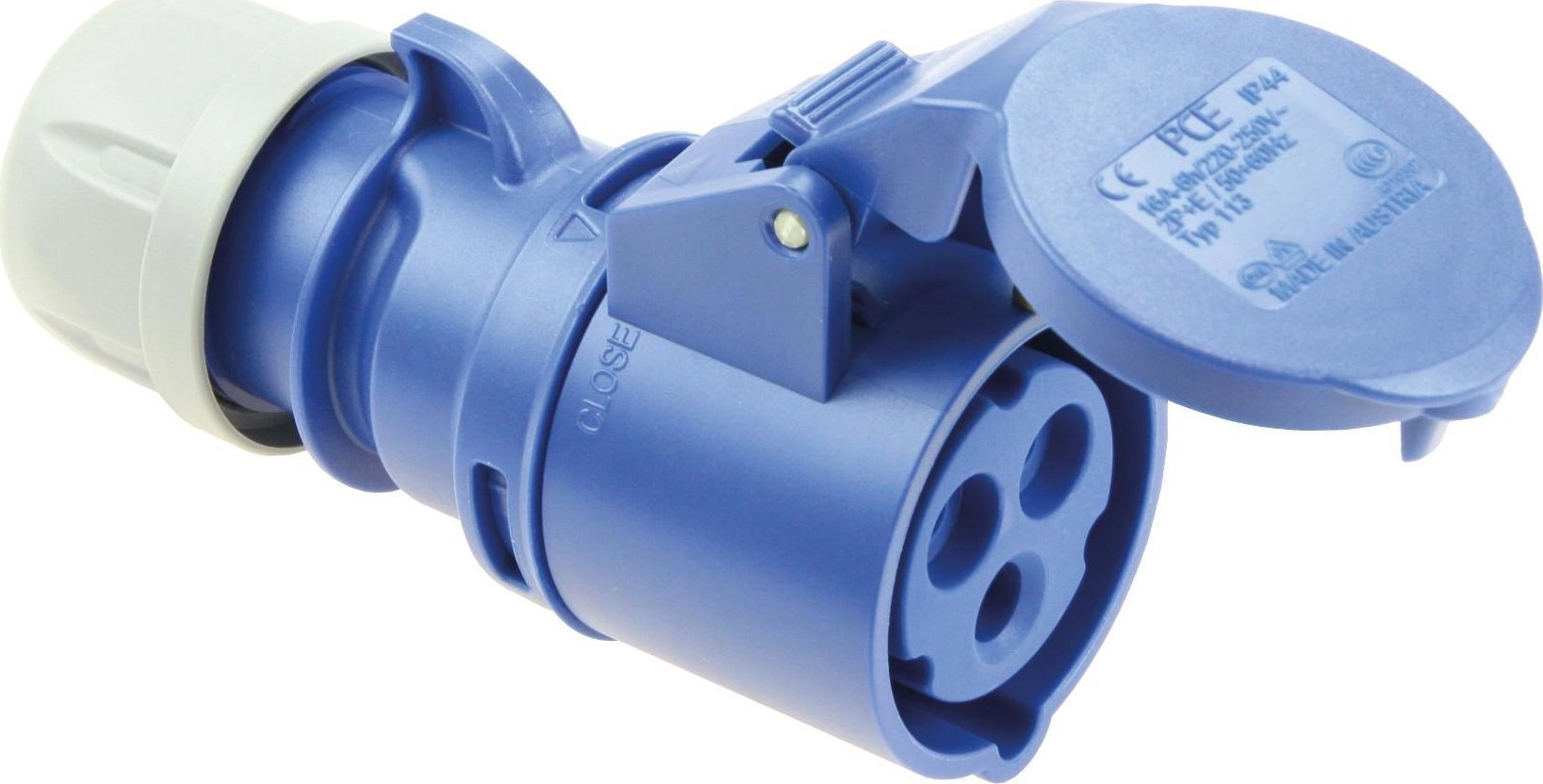 Gniazdo Przenośne 16A 3P 250V Ip44