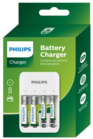 Philips SCB4013NB  white - Battery Charger