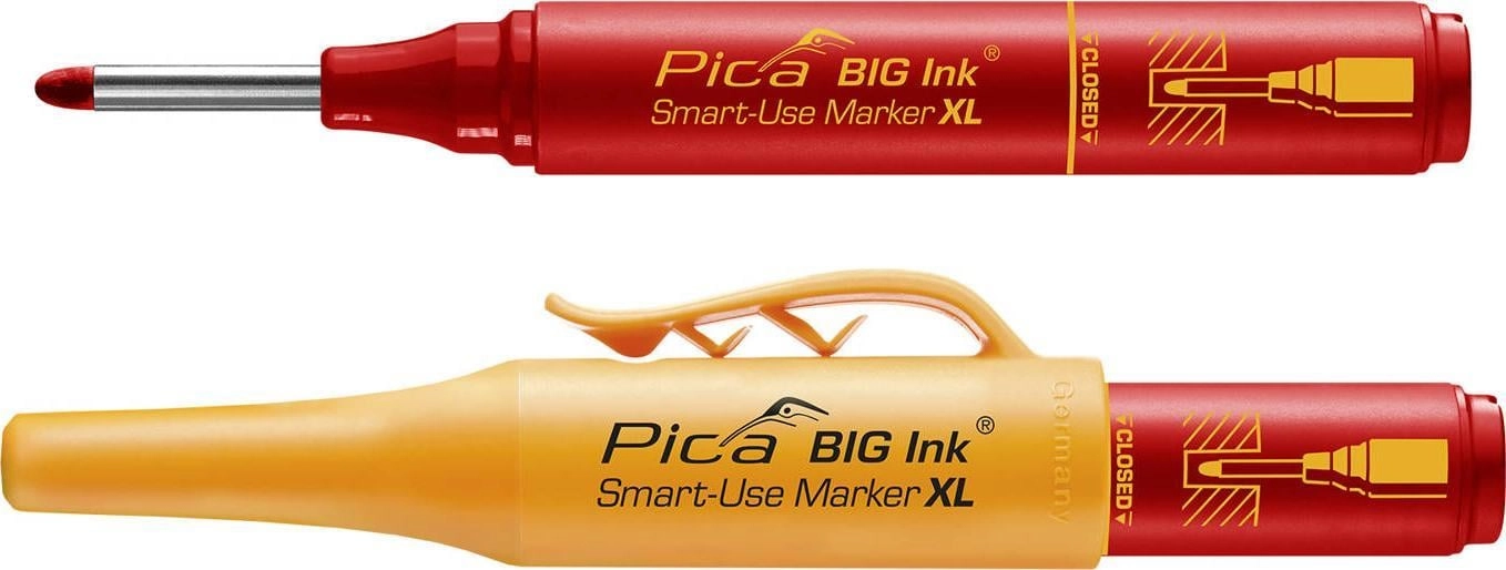 PICA Marker Red Permanent Waterproof PICA