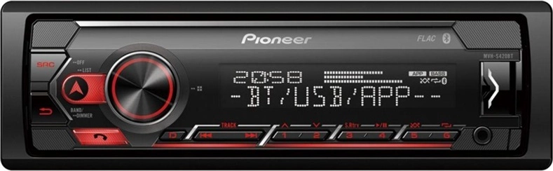 Car radio Pioneer receiver MVH-S420BT 299295