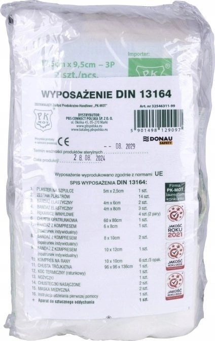 PK-MOT First aid kit equipment Donau