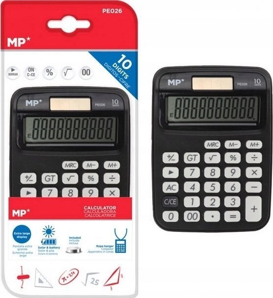 Solar powered calculator 8435464167341