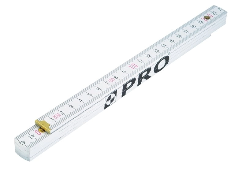 PRO Wooden folding measure without fittings