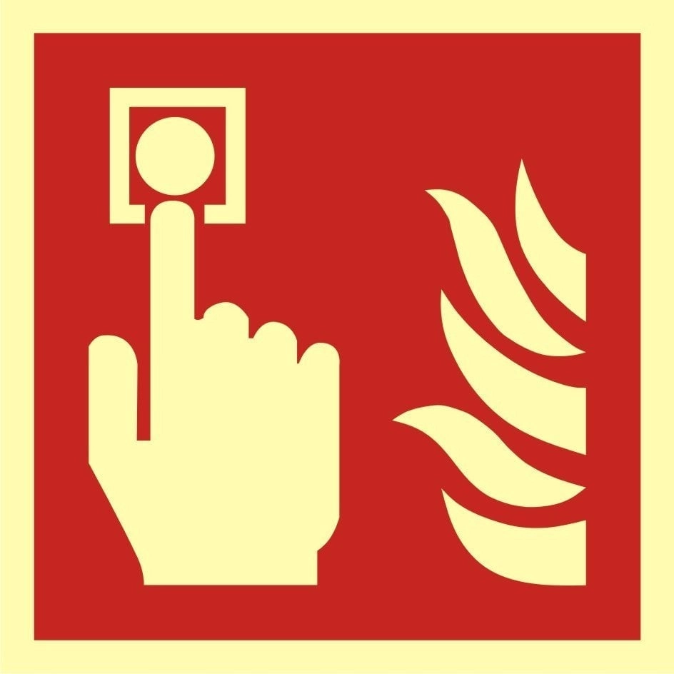 PROCERA TDC Sign Fire Alarm BH-BAF005C1PS