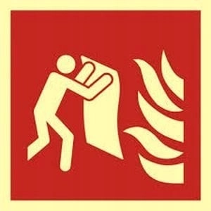 PROCERA TDC sign  Fire blanket BH-BAF016C1PS
