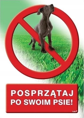 PROCERA TDC sign Clean up after