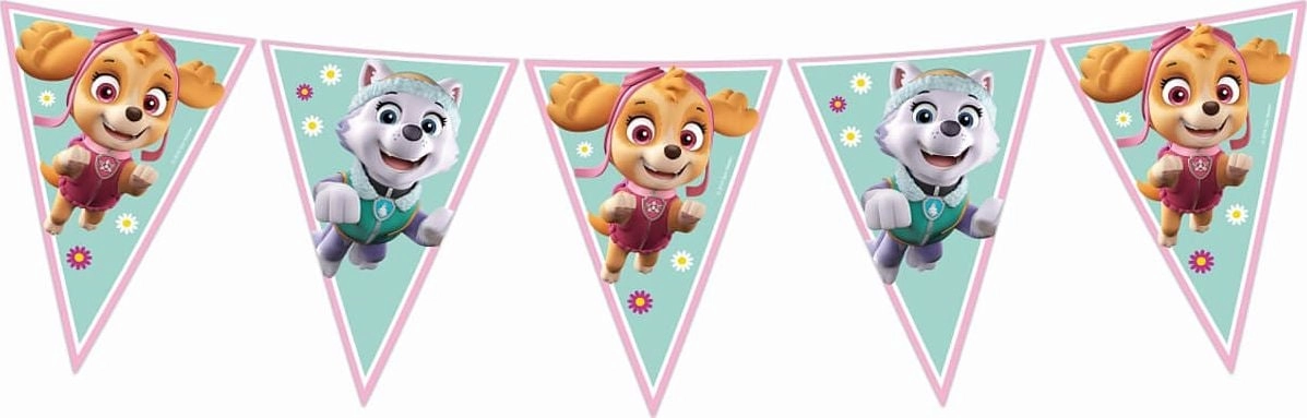 Baner flagi Psi Patrol Skye and