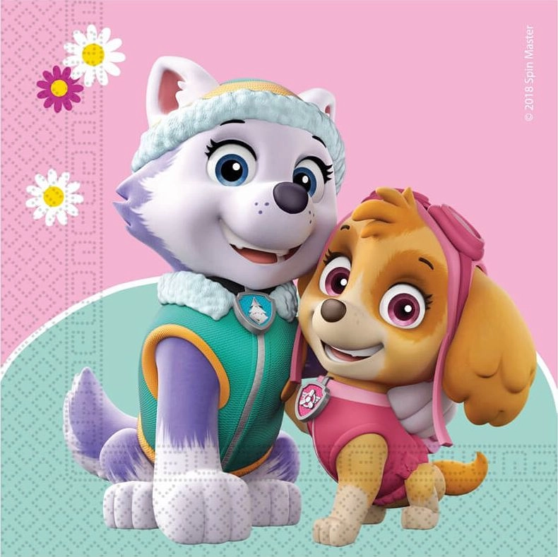 Napkins 33x33 Paw Patrol Skye.. 90277