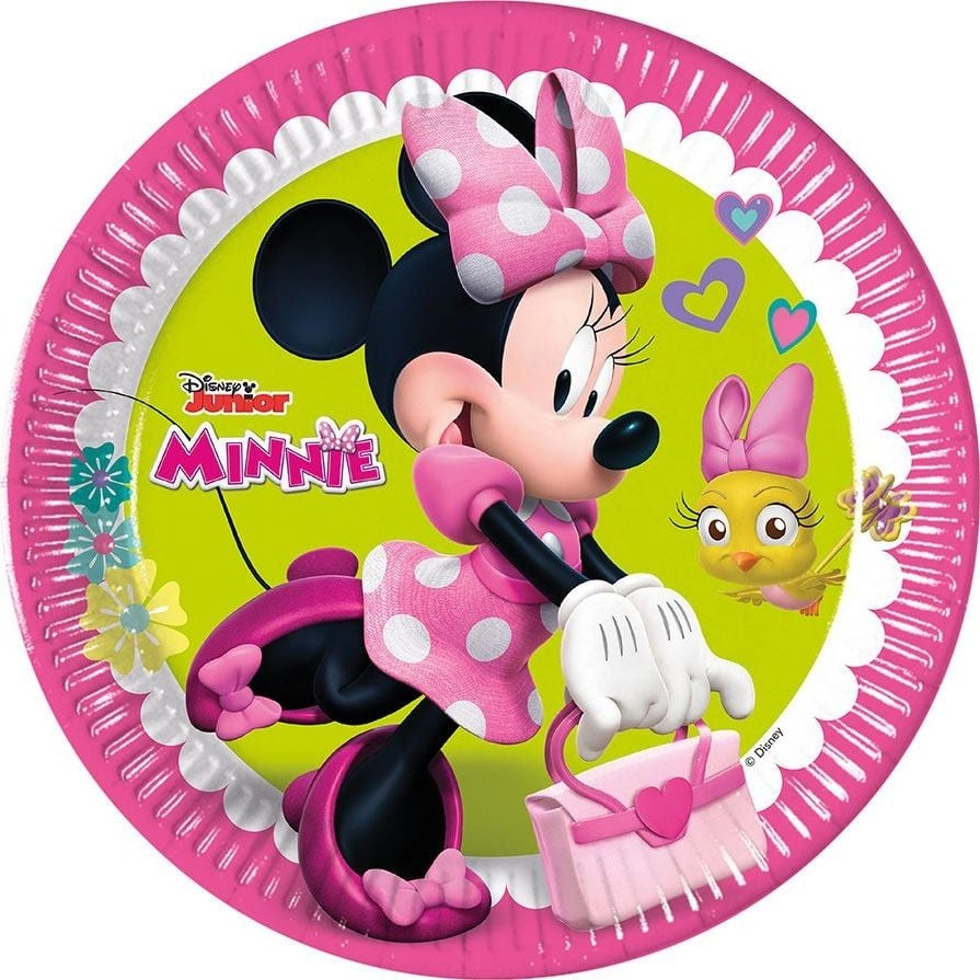 Minnie Happy Helpers paper plates 23