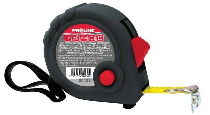 Mērlente 7.5mx25 mm magneta un